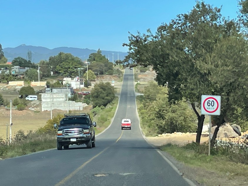 “Un riesgo”, circular en carretera de Huasca