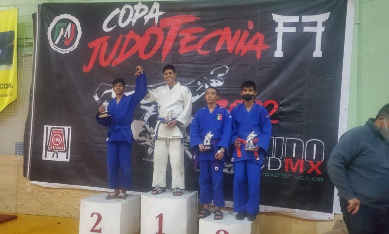 Cierran hidalguenses con seis medallas en Copa Judotecnia