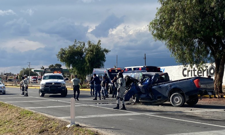 Muere una persona en accidente sobre la Pachuca-Tulancingo